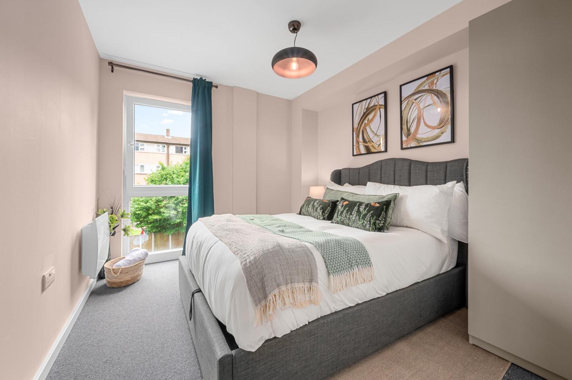 2 Bed Flat Manchester City Bagian luar foto