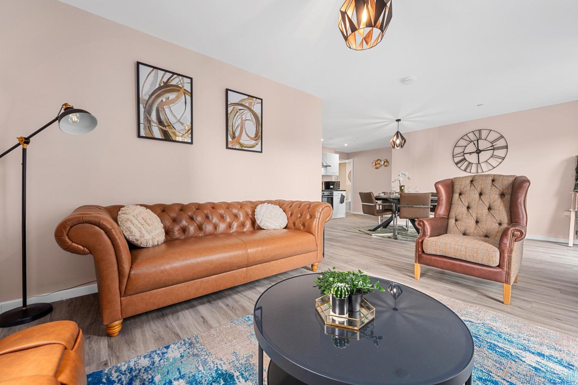2 Bed Flat Manchester City Bagian luar foto