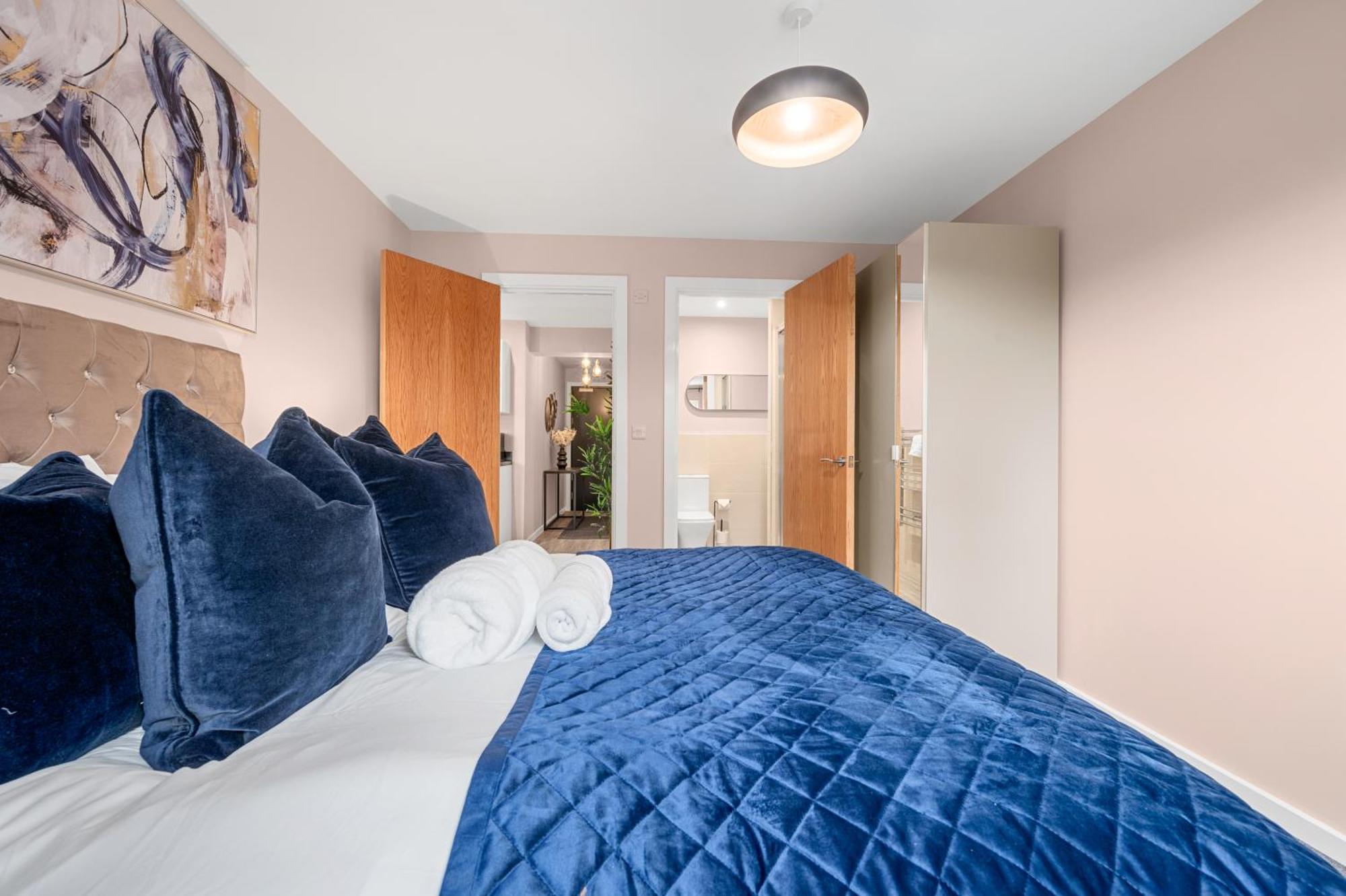 2 Bed Flat Manchester City Bagian luar foto